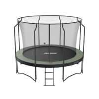Acon Air 12ft Round Trampoline with Premium Net and Ladder
