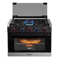 CAMPLUX 2-in-1 RV Propane Oven Stove