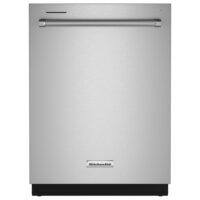KitchenAid 24" Fully-Integrated Built-In Dishwasher with 30 Total Wash Jets in PrintShield Stainless Steel