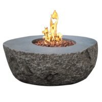 Elementi Boulder Outdoor Fire Pit Table