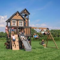 Backyard Discovery Mystic Tower Swing Set